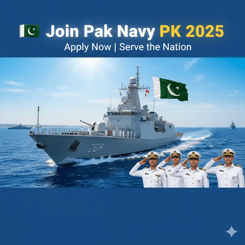Join Pak Navy PK 2025 – Secure Your Future with Pride