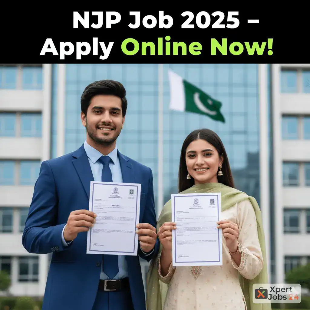 NJP Job 2025 Pakistan government jobs apply online
