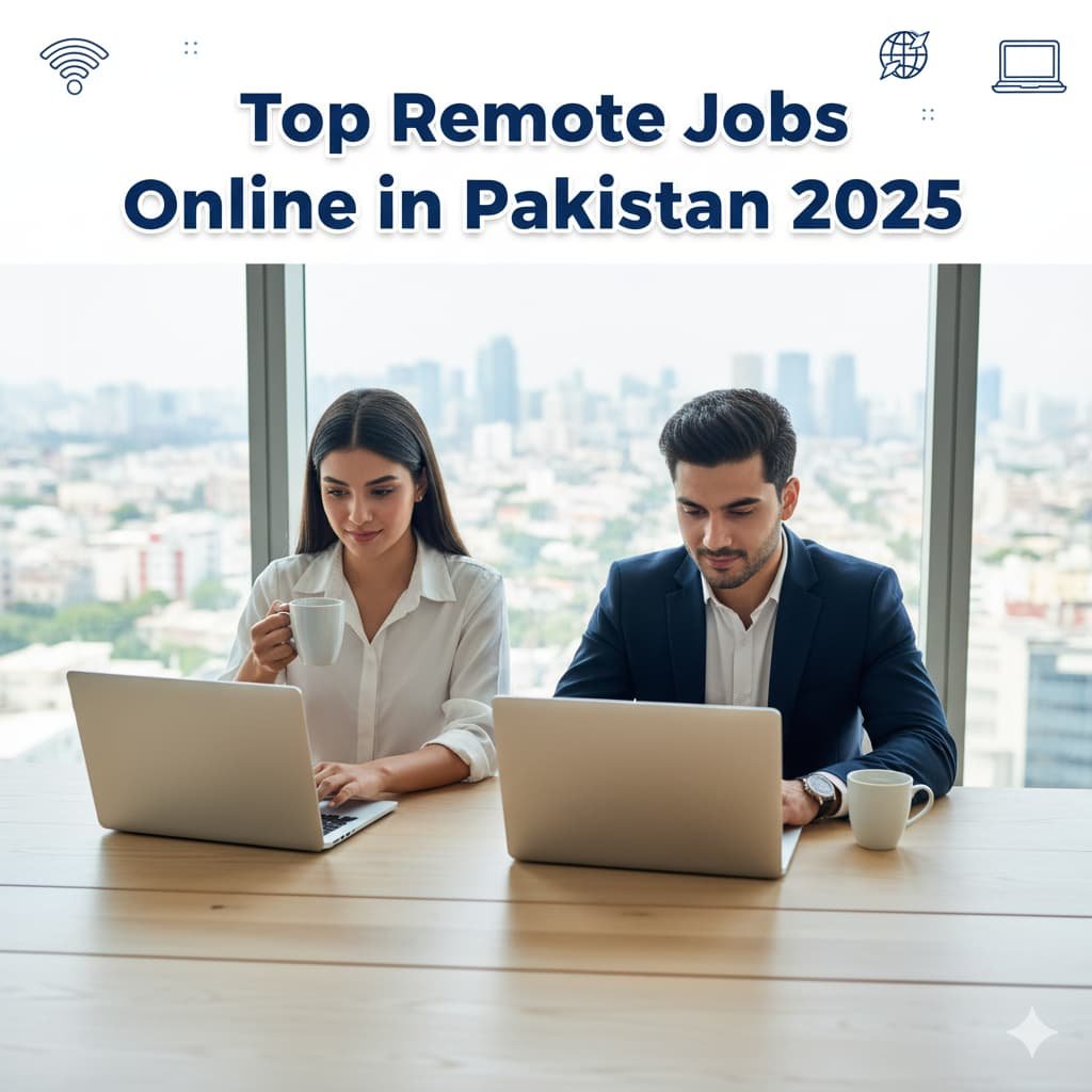 Remote jobs online in Pakistan – Work from home opportunities 2025