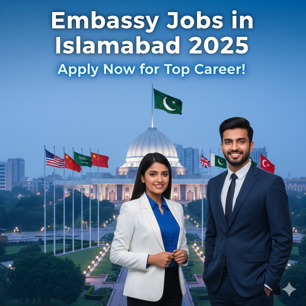 Top Embassy Jobs in Islamabad 2025