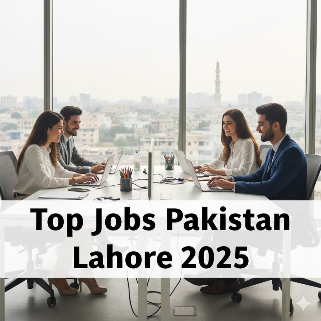 Latest jobs Pakistan Lahore 2025 – explore government and private job opportunities, career growth options, and how to apply online in Lahore, Punjab.